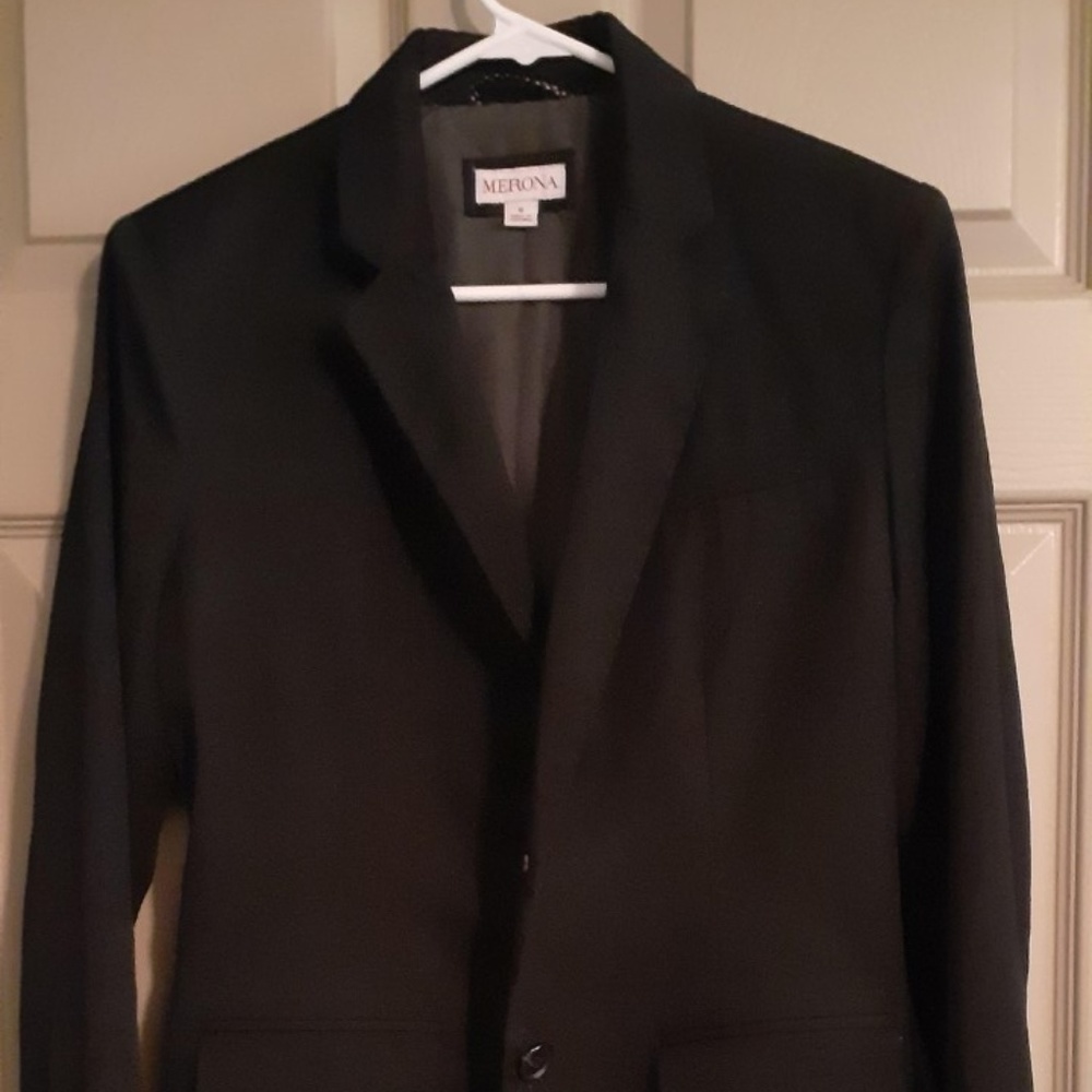Black Merona blazer